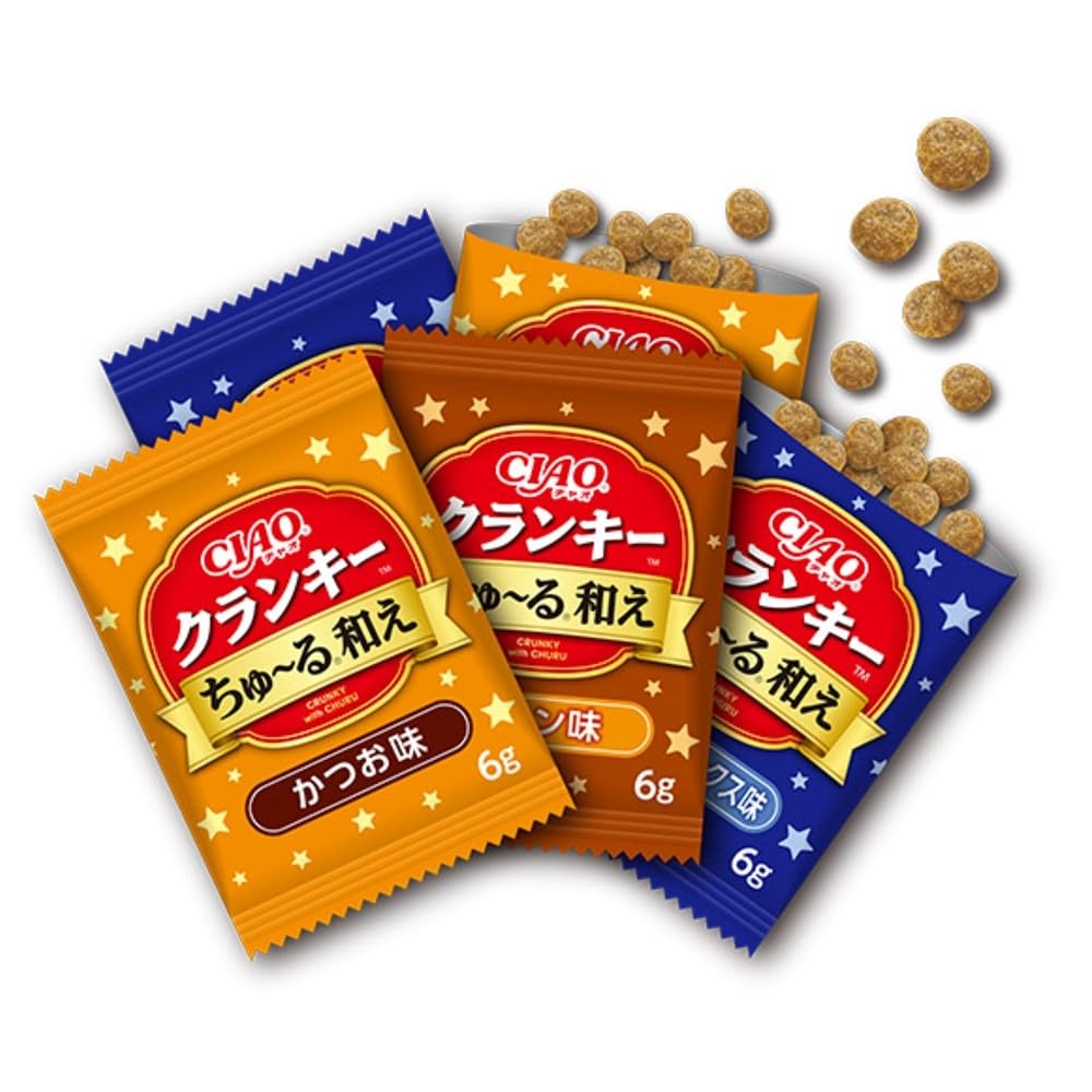 Amazon.co.jp: チャオ (CIAO) クランキ―ちゅ~る和え かつお・チキン
