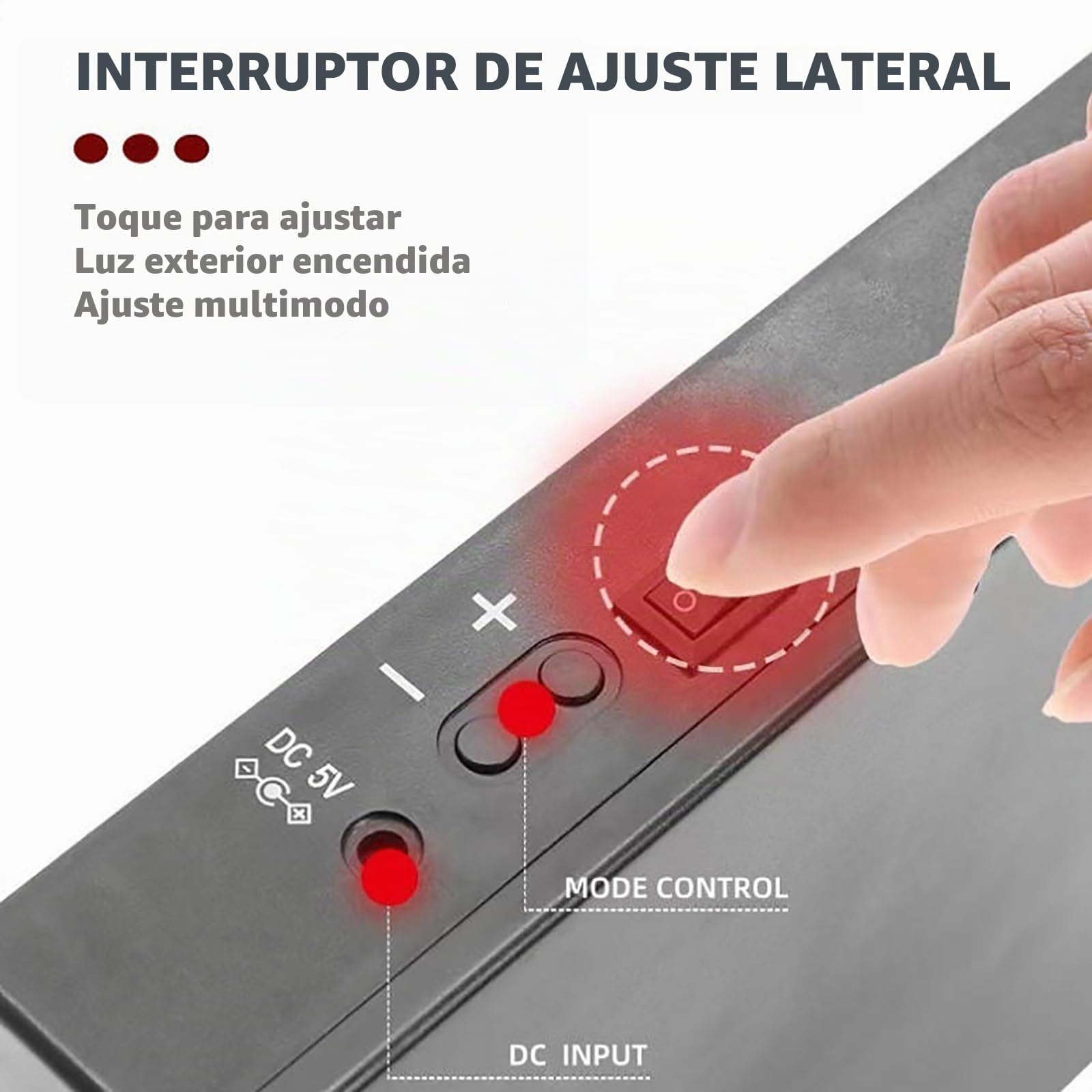 Reloj De Palabras LED, Reloj De Pared Electrónico Con Acento, Brillo Ajustable, Compatible Con Avance Y Retroceso Hora, Función Recordatorio 5minutos Antes Hora, Experiencia Visual Personalizada