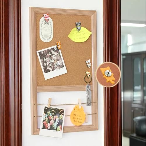 Miniatura 6 de 30 piezas lindo gato creativo push pin lindo tachuelas decorativas foto nota dibujo multi-funcional pushpin hogar oficina profesor organización