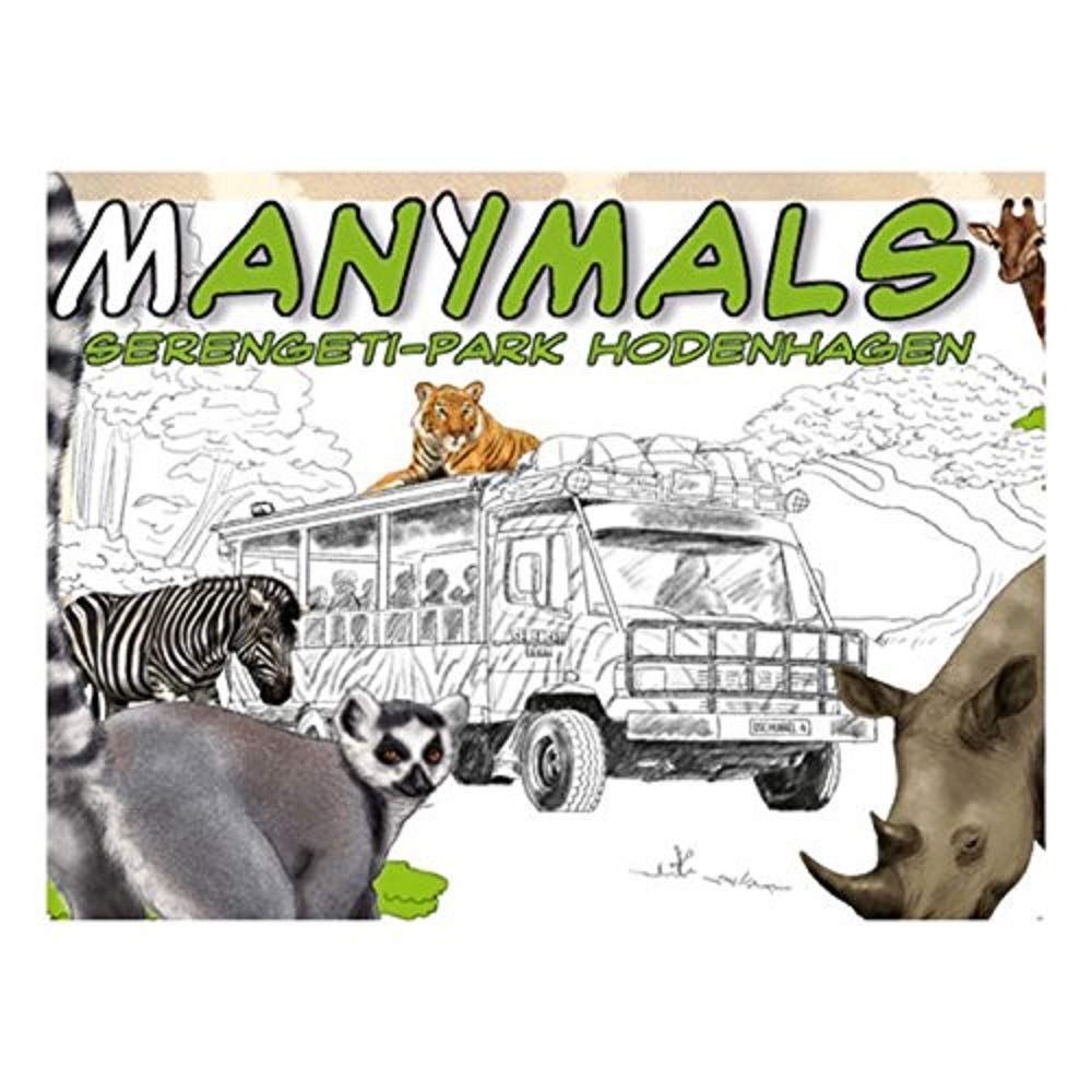 Adlung Spiele Manimals Serengeti-Park – Lernspiel Für Kinder Ab 4 Jahren, 2-6 Spieler