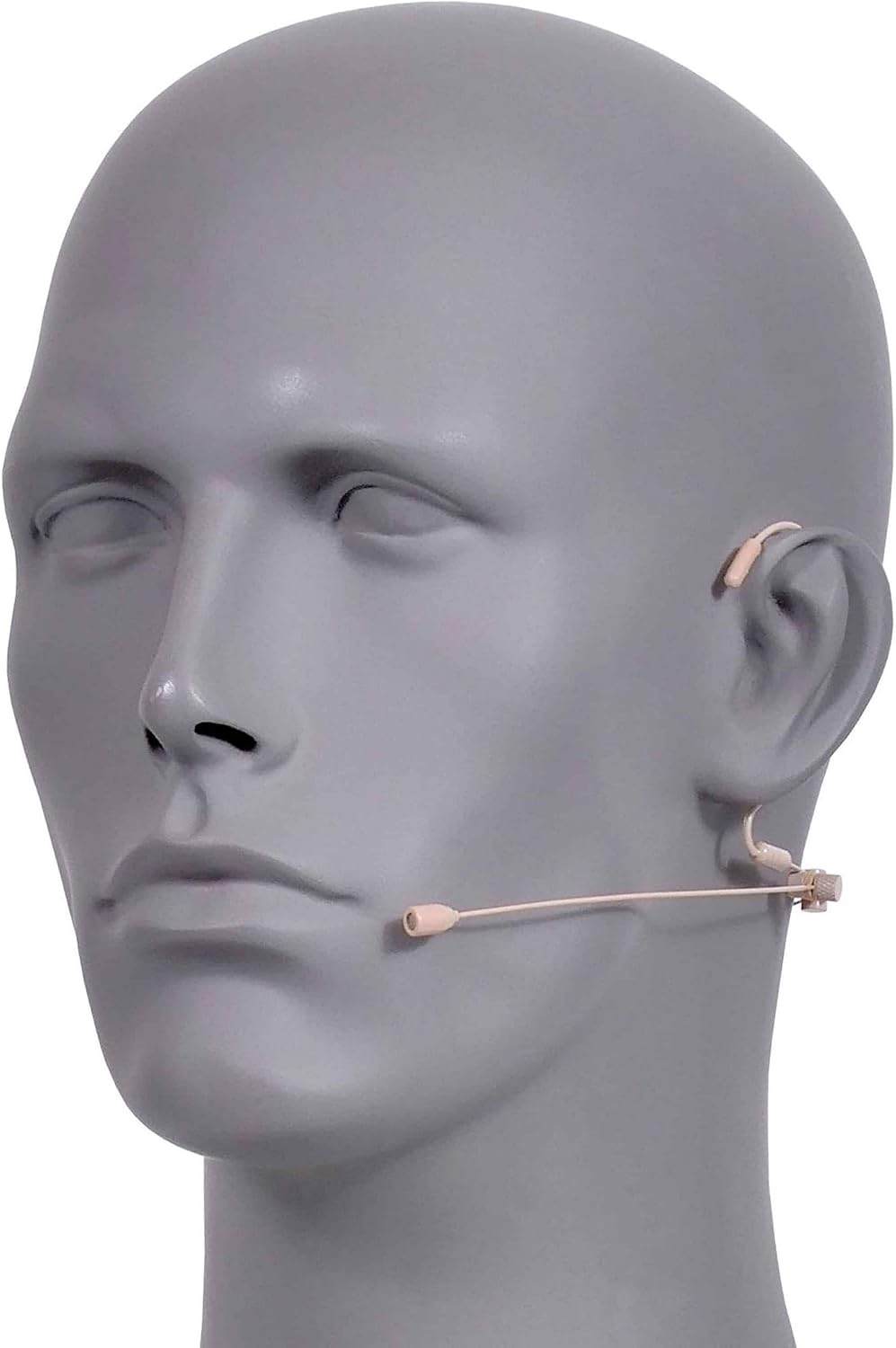 Galaxy Audio HSM4F Beige Omnidirectional Earset Microphone - Universal Fit with Multi-Brand Detachable Connectors