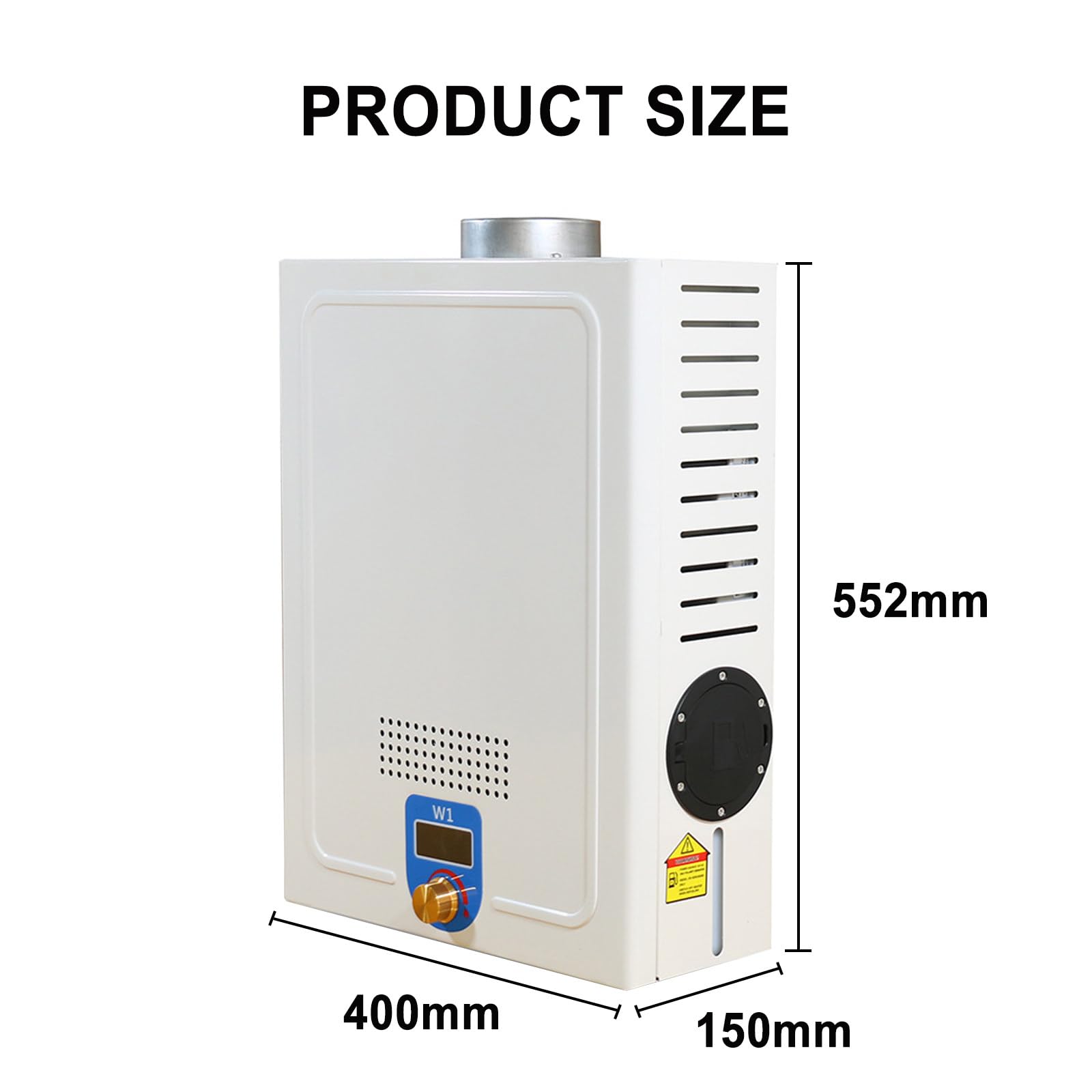 Wohnmobil-Diesel-Kerosin-Warmwasserbereiter, Camping-Warmwasserbereiter, Durchlauferhitzer, FüR Outdoor-AktivitäTen, Sofort-Warmwasserbereiter