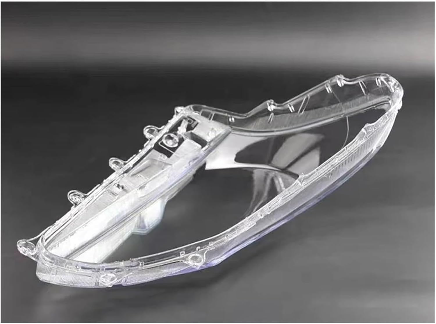 Clear Cover compatible For Toyota For Crown 13 2010 2011 2012 Lens Replace Lampshade Clear Shell Car Front Headlight Glass Cover (Left)
