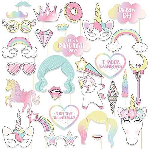 Diy Assembly Needed Laslu 29pcs Halloween Photo Booth Props With Frames Funny Prop Signs Assorted Designs Party Supplies Toys Games Urbytus Com