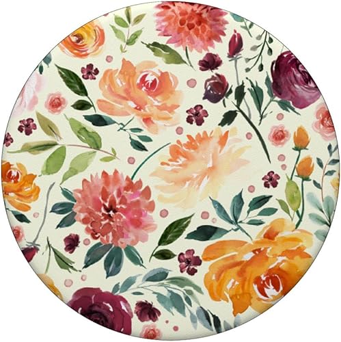 Miniatura 3 de Watercolor Flower Garden - PopSockets Grip y soporte para teléfonos y tabletas