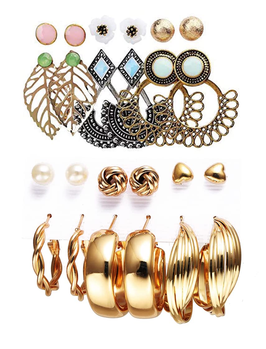See full amazon price history chart for YouBella Fashion Jewellery Gold Plated Ear rings Combo of Earrings for Girls and Women (Style 6) YouBella Fashion Jewellery Gold Plated Ear rings Combo of Earrings for Girls and Women (Style 6) (B0B54ZQSVX) Amazon Price History, Amazon Price Tracker