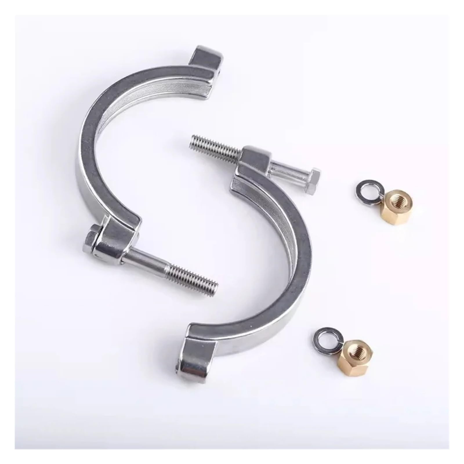 Morsetto Flangia a ghiera di Tipo Intermedio in Acciaio Inossidabile 304 ad Alta Pressione Tri Clamp da 3" (76 mm) con Diametro Esterno di 91 mm