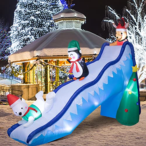 8.2 FT Tall Inflatable Christmas Decorations - Christmas Inflatables Outdoor