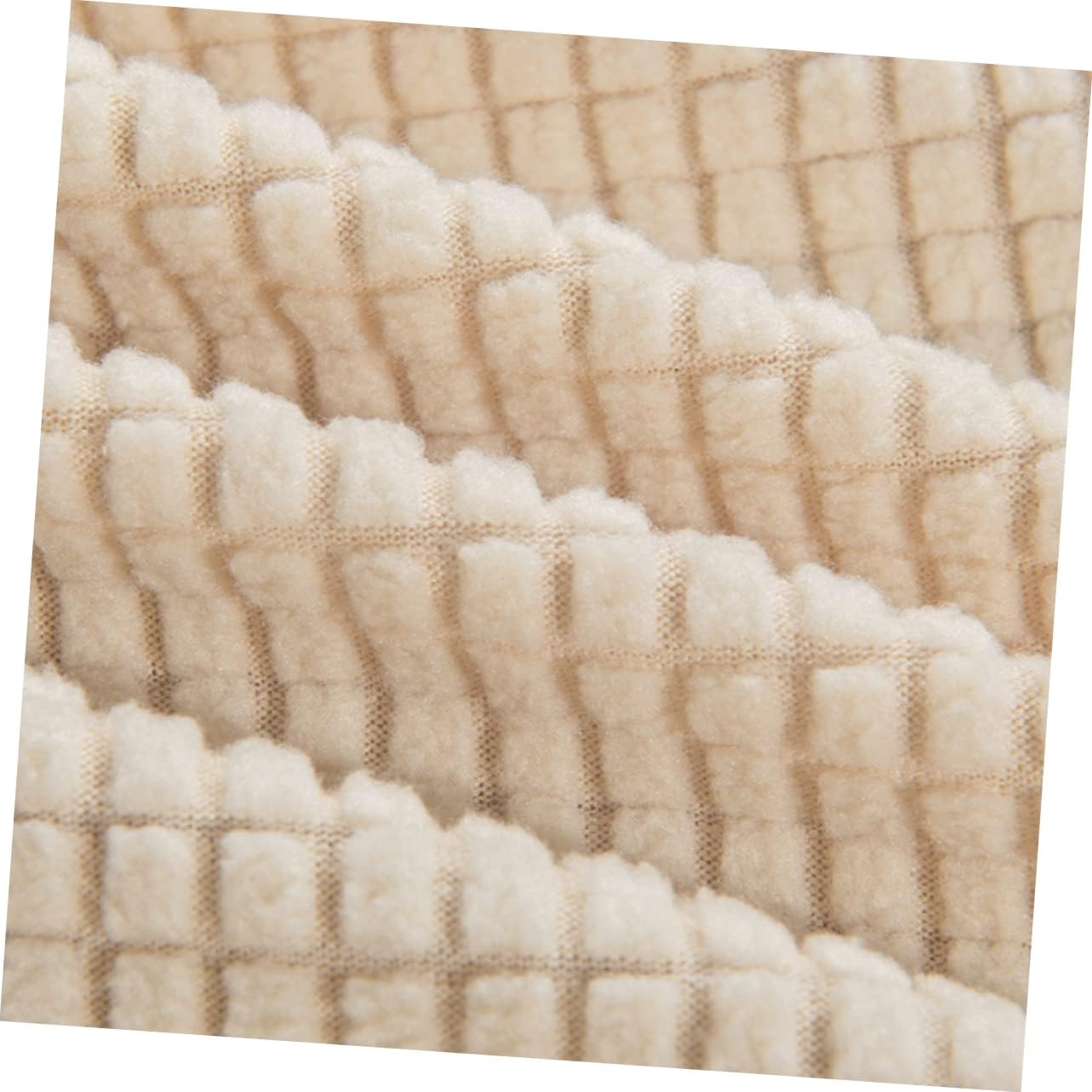 6pcs Stretchy Chair Cover Elastic Dining Chair Slipcovers Removable and Washable Protective Seat Covers for Home Office Events Beige