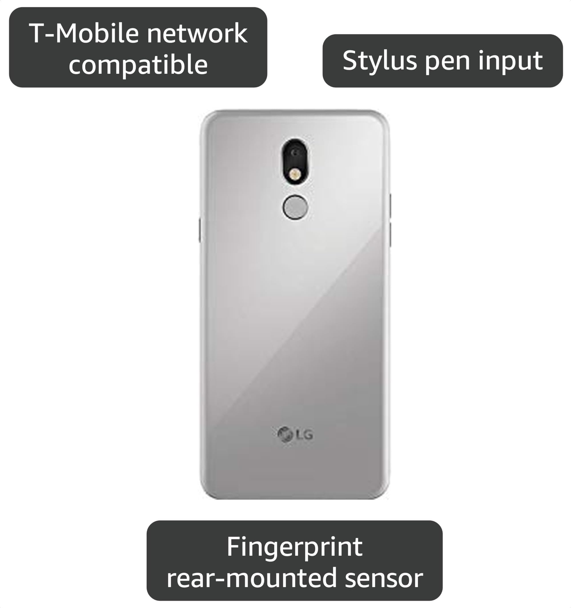 Amazon.com: LG Stylo 5 LMQ720 32GB Android Smartphone for T-Mobile