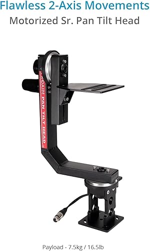 Miniatura 7 de PROAIM Grúa de horca de 14 pies con soporte y cabeza inclinable Sr. para cámara de video DSLR y cardán. Movimientos suaves y precisos. Seguro y