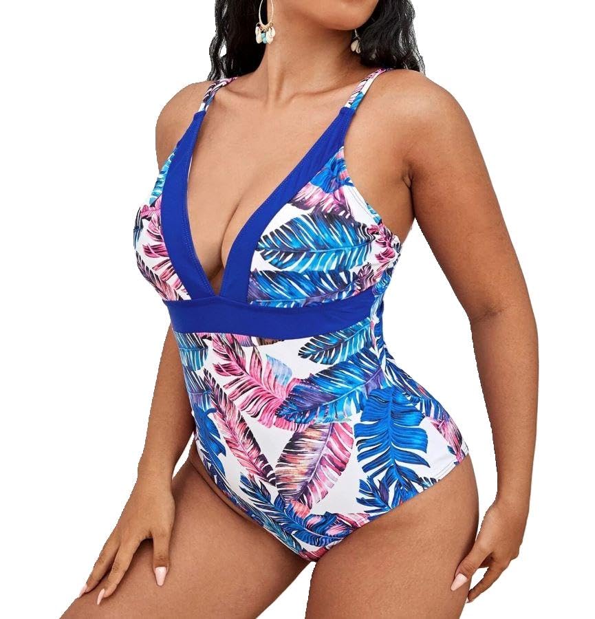 Maillot de bain pour femme grande taille WP0010D vêtement de plage surdimensionné