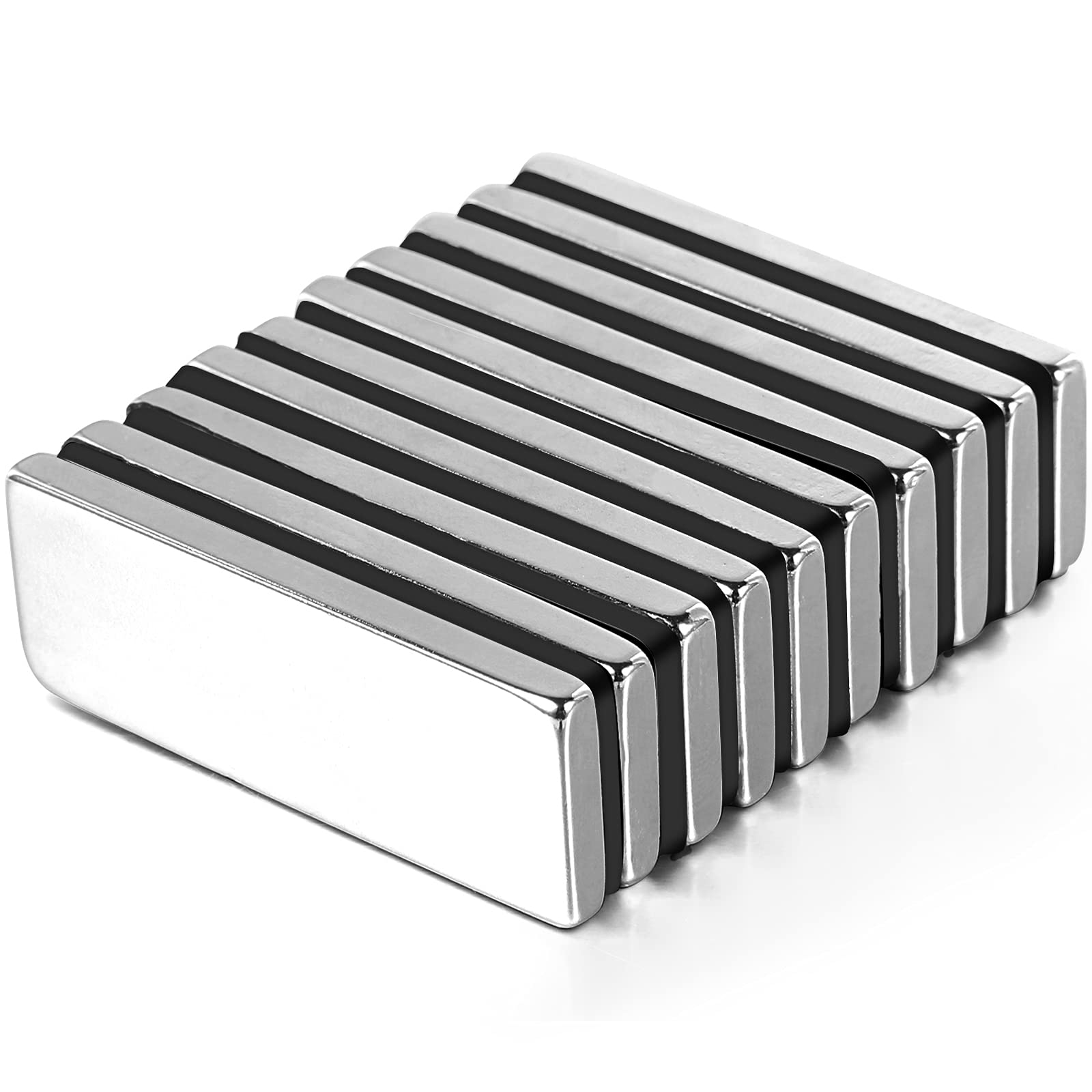 Buy Wukong 10PCS N52 Rectangular Bar Neodymium Pulling