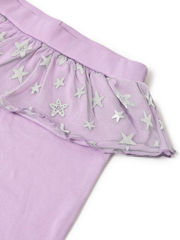 Image of Mi Arcus Printed Legging with Ruffles Tutu Skirt for Baby Girl Pack of 2