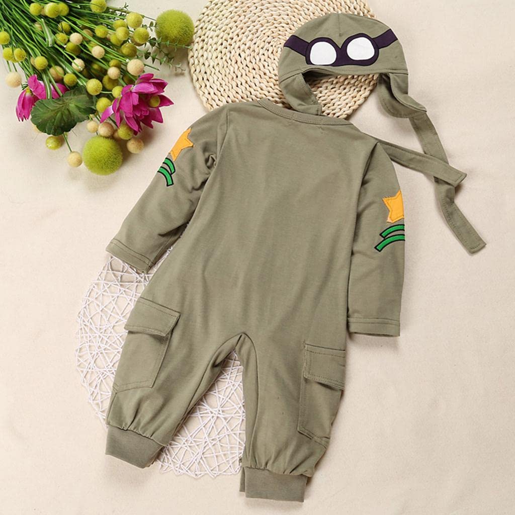 Tuta Pagliaccetto Abbigliamento Layette Maniche Decorate Stile Aeronautico Adatto per Fotografia Neonati Festa Compleanno, come descritto, 100