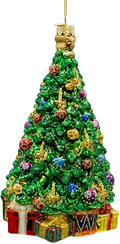Miniatura 2 de Kurt Adler Bellissimo - Adorno de cristal para árbol de Navidad (7.5 pulgadas)