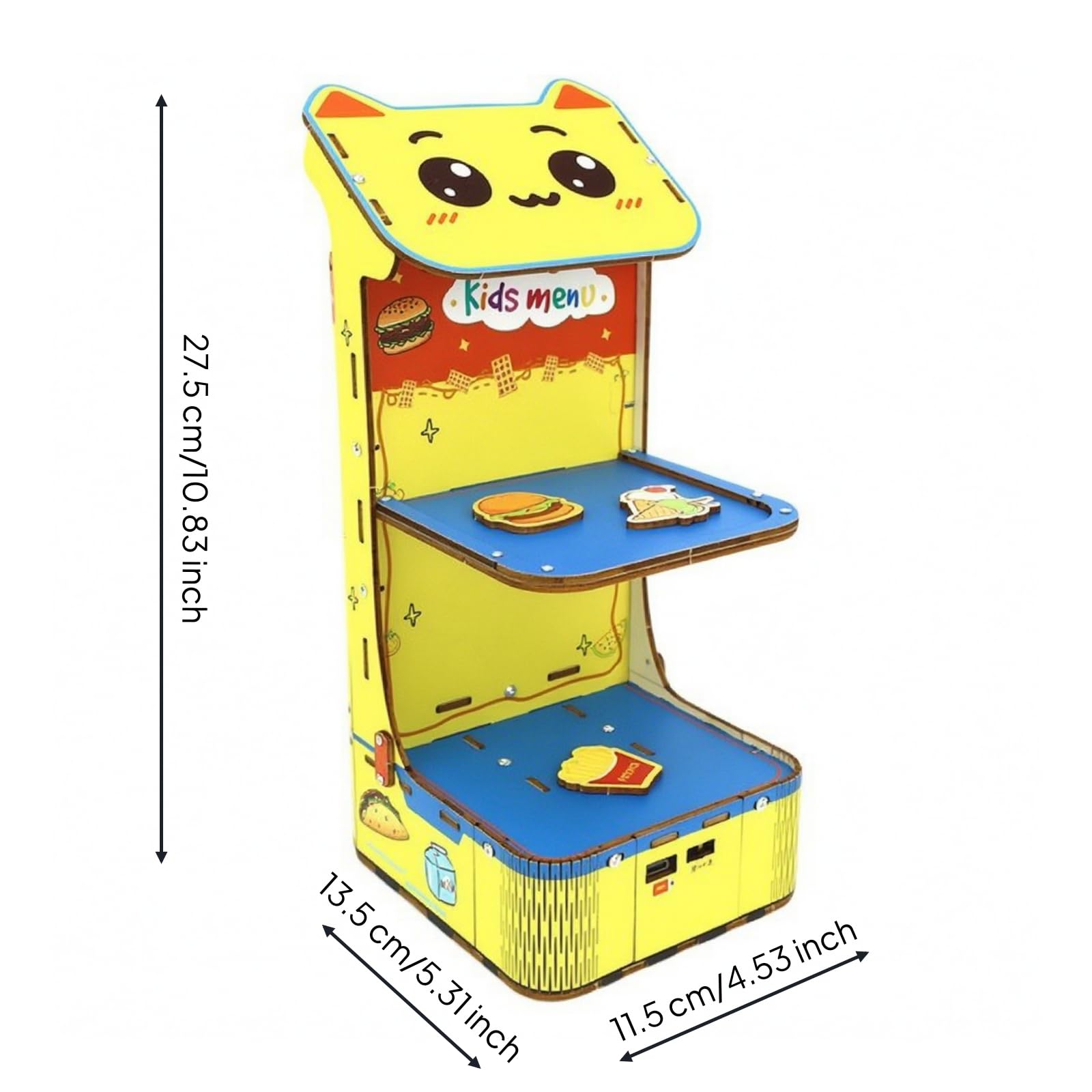 Perfeclan Robot Educativo de Ciencia Juego DIY de Robótica Robot de Entrega Ensamblable Madera con Componentes Completos y Mando a Distancia Adecuado para