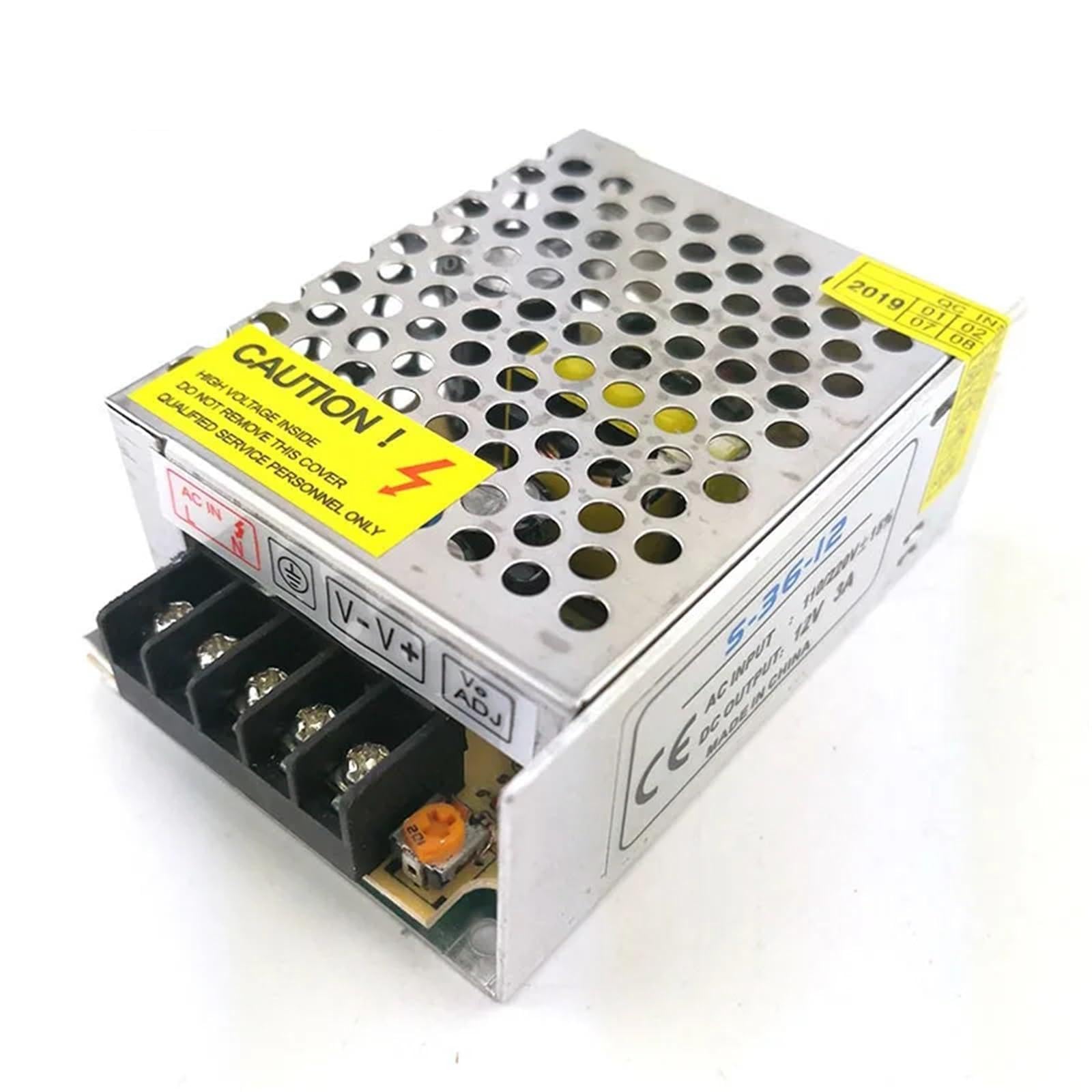 Alimentation DC 12V 3A 36W transformateur de commutation pour ruban LED - 8