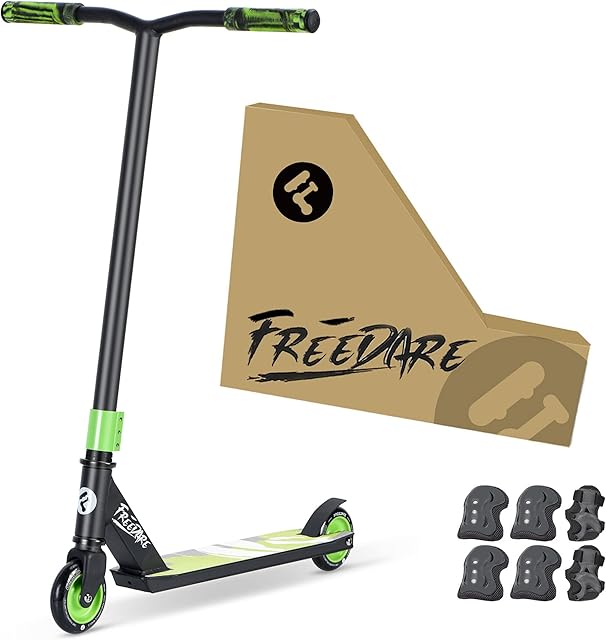 FREEDARE Pro Scooters Trick Scooter - Intermediate and Beginner Stunt Scooters for Kids, Teens and Adults, Entry Level Scooter, Freestyle Kick Scooter for Beginners