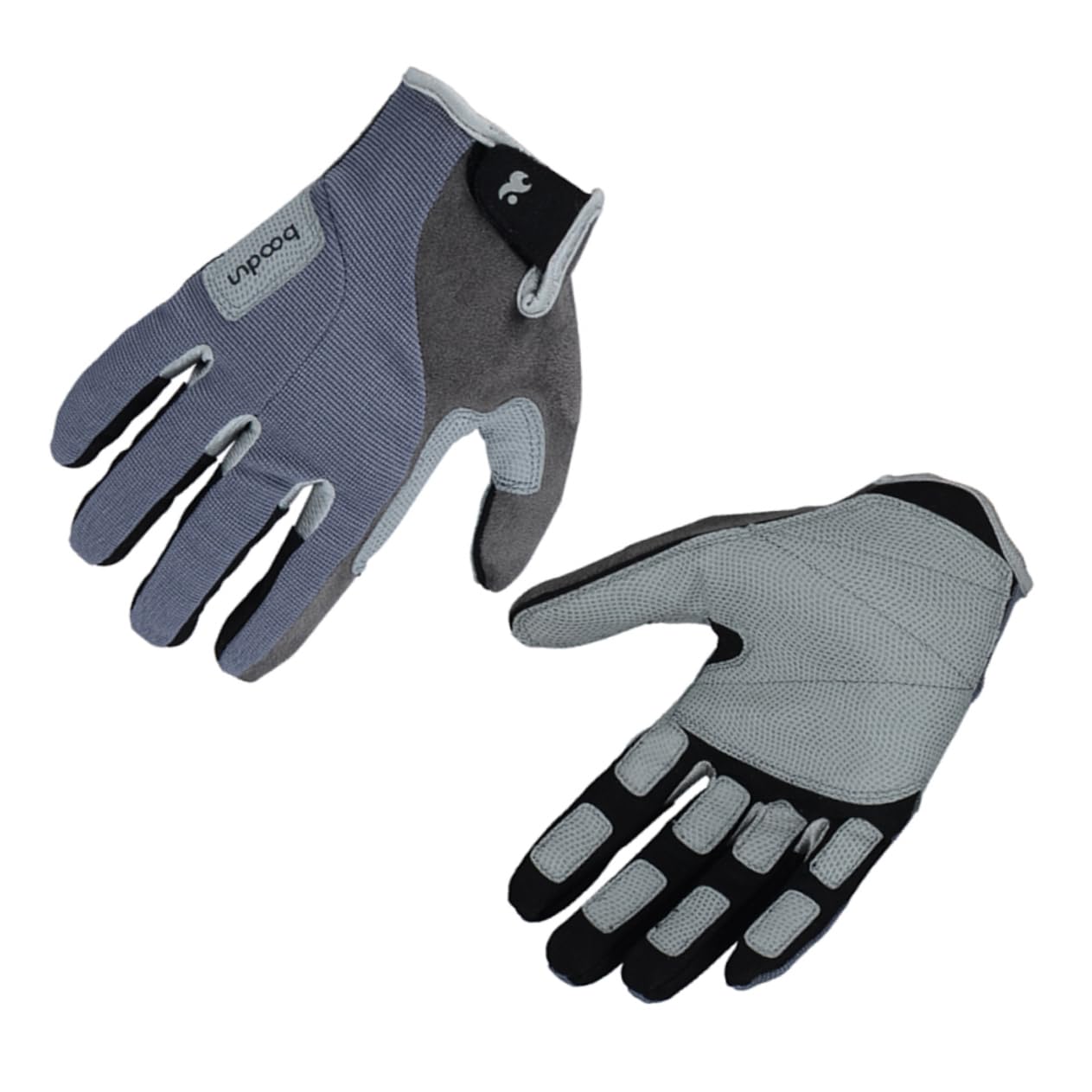 BESPORTBLE Guanti Da Arrampicata Guanti Con Palmo Imbottito Guanto Per Guanti Per Allenarsi Guanti Da Ciclismo Guanti Da Escursionismo Guanti Da Bicicletta Guanti Di Corda Grey