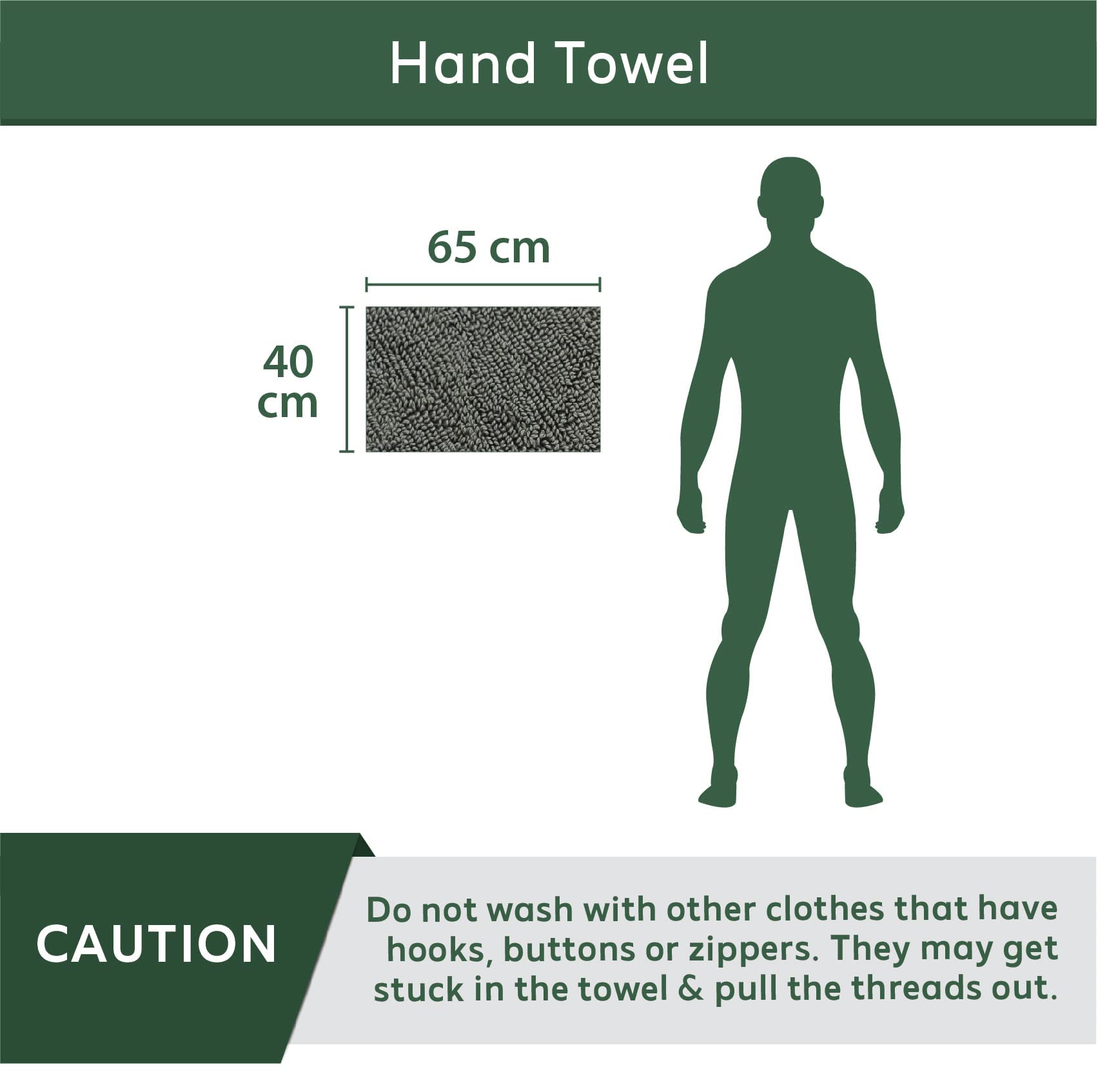 HEELIUM Bamboo Hand Towel | Ultra Absorbent & Anti-Bacterial | 3X Softer Than Cotton Towels | 65 X 40 cm - 600 GSM | Pack of 2 - Iris, Blue 2