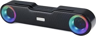 Raptas (𝟓 𝐘𝐞𝐚𝐫 𝐖𝐚𝐫𝐫𝐚𝐧𝐭𝐲) Portable Bluetooth TV Soundbar – 10W Wireless Speaker with Dynamic Thunder Sound & 2... Price In India