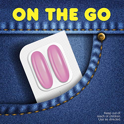 Pepto Bismol Liquicaps, Bismuth Subsalicylate, Multi-Symptom Relief Of Gas, Nausea, Heartburn, Indigestion, Upset Stomach, Diarrhea, 48 Liquicaps #TOP6