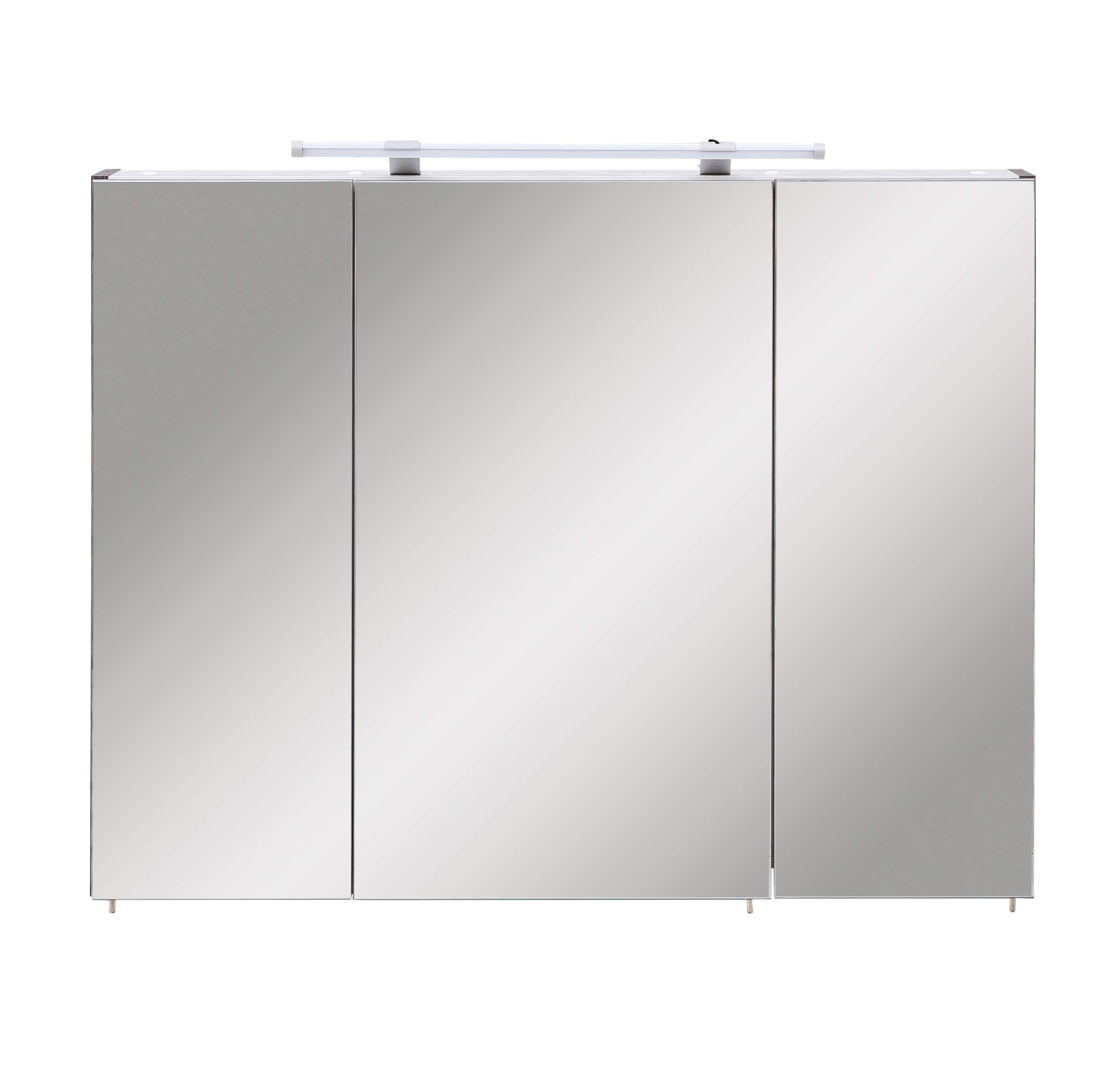 Schildmeyer 144571 Trient Armoire À Miroir, Gris Cendré, 90 x 16 x 75 cm