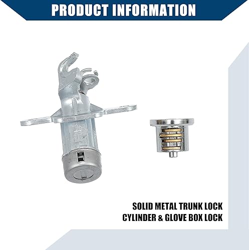 Miniatura 6 de NO.81900-C1B0081970-C1A00  Interruptor de encendido interiorde coche, cerradura de puerta, cerradura de maletero, kit de cerradura de guantera para