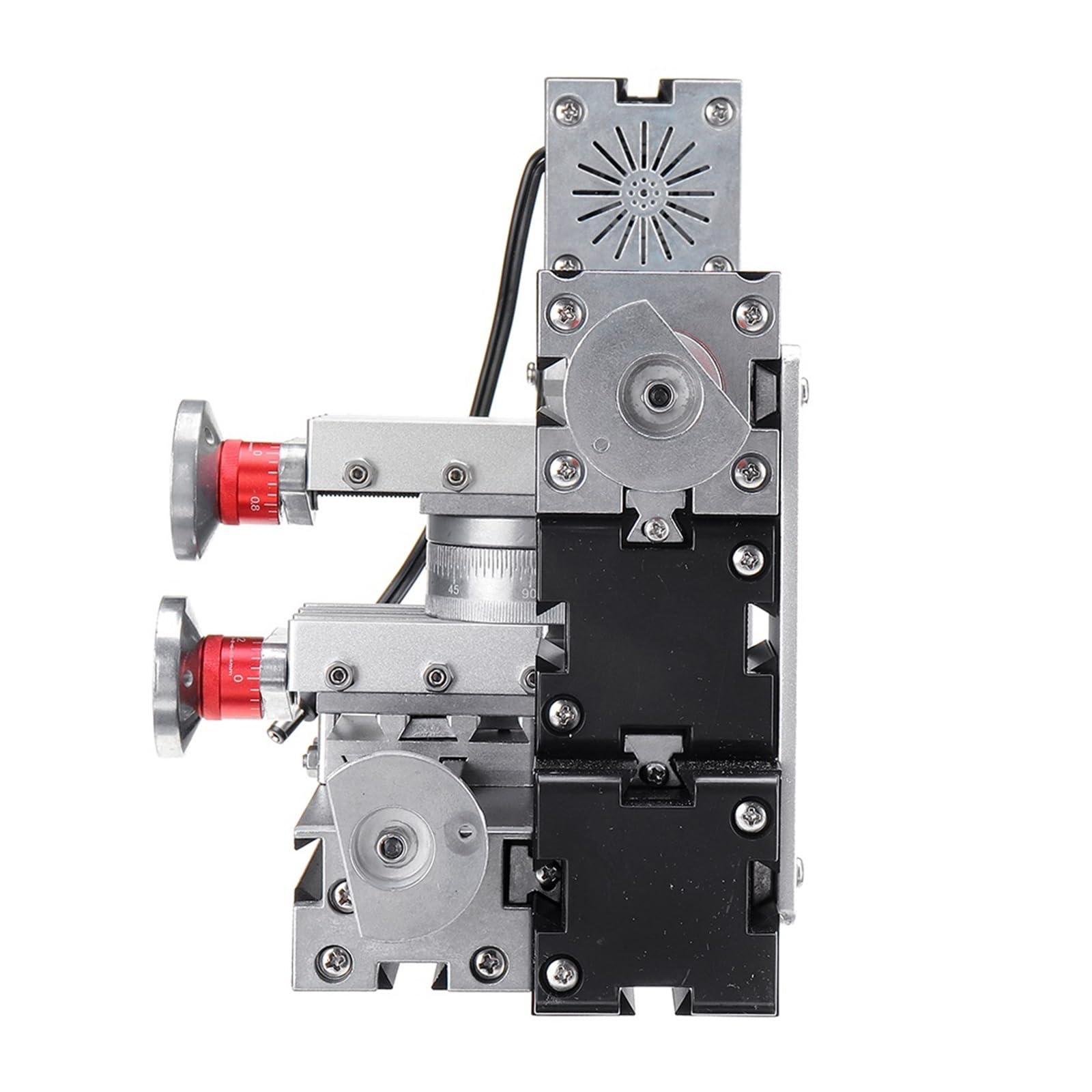 Miniaturowa Tokarka Obrotowa Do Metalu, Drewna, 60 W, 12000 Obr./min., Silnikowa Szlifierka Wyrzynarki, Suwak Osi Z O 180 Stopni Metali Szlachetnych Mały i przenośny