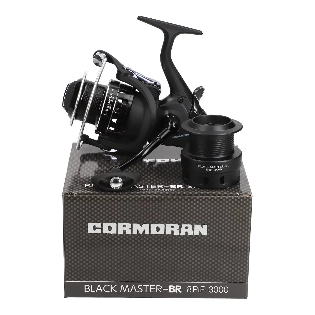 Bundle 2X Cormoran Black Master BR 8PiF 3000 Freilaufrolle Paarpreis Rollenset