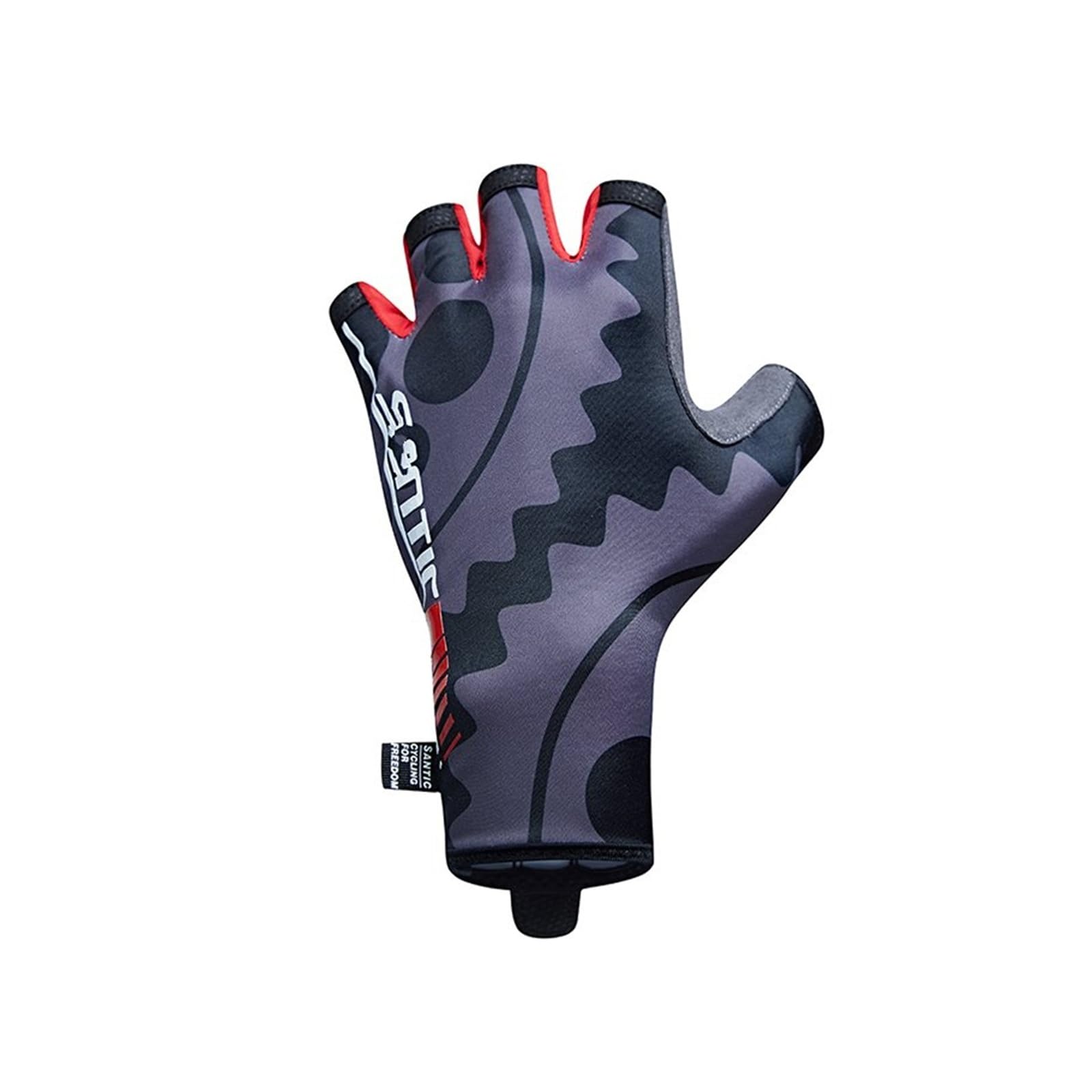 PuCio Motorrad-Fahrradhandschuhe, Winter-Thermo-Fleece, Vollfinger-Touchscreen, MTB, Rennrad-Handschuhe Männer und Frauen (Farbe : 1, Size : XL)