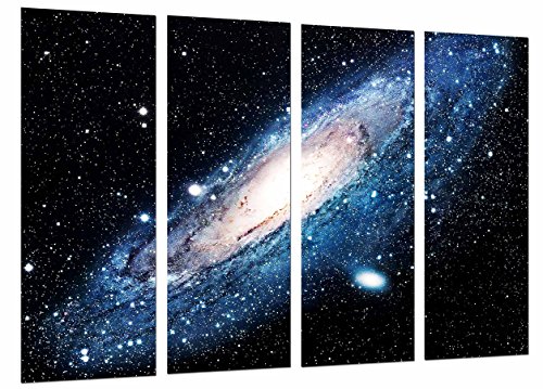 Poster Fotográfico Galaxia en el Espacio, Estrellas Tamaño total: 131 x 62 cm XXL