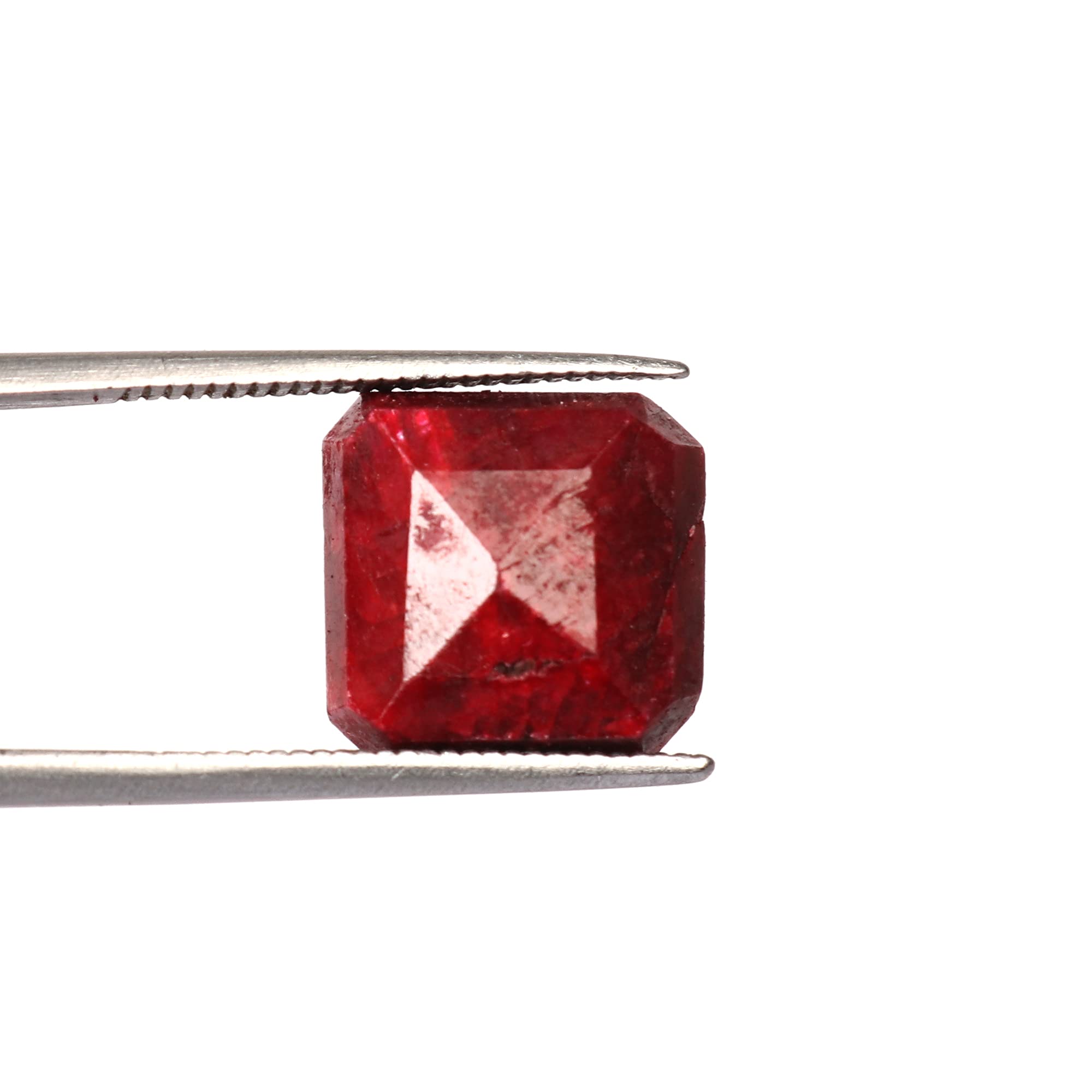 Amazon.com: Ruby Square Shape Faceted Gemstone Square Shaped