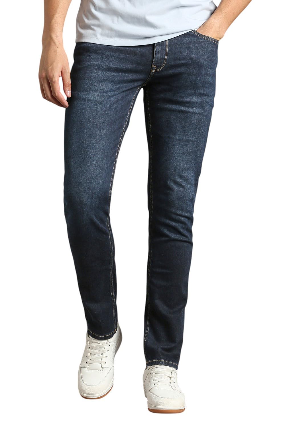louis philippe Men's Slim Jeans-picture-36
