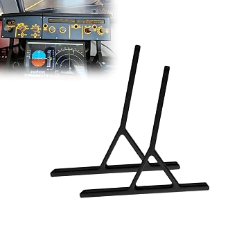 KEJKHA Tall Stand, Compatible with Winwing Winctrl Airbus FCU, 10 Inch Screen Accommodation, Stable Panel Mount, Durable Flight Simulation Accessory