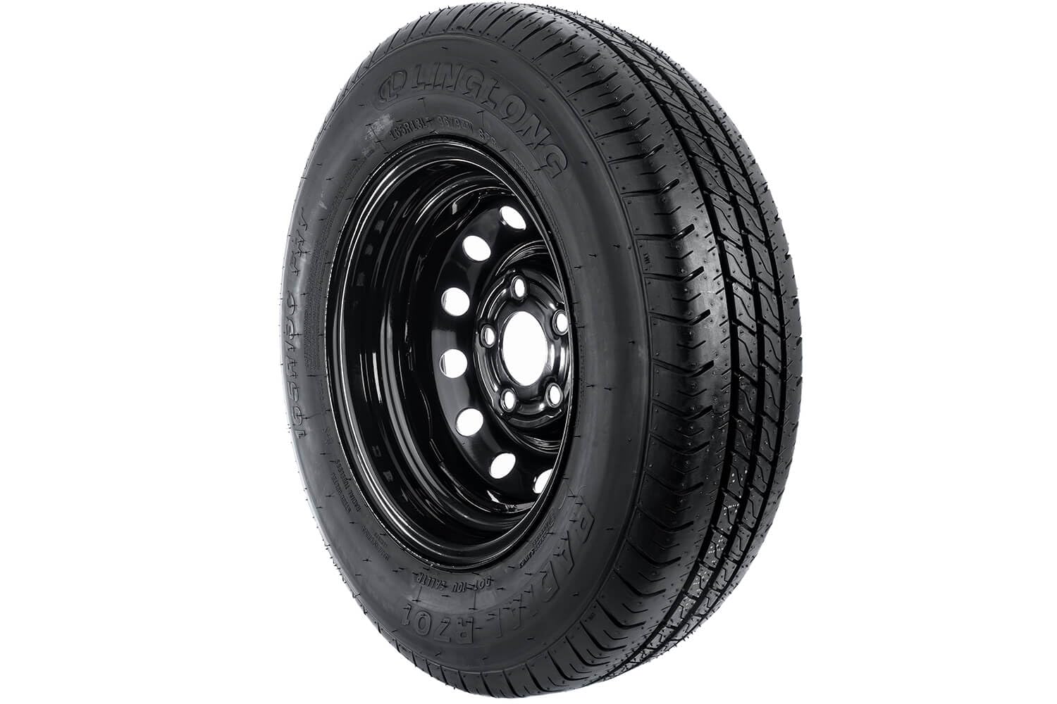 UNITRAILER LINGLONG Rimorchio rinforzato Ruota 165/80 R13C Nero