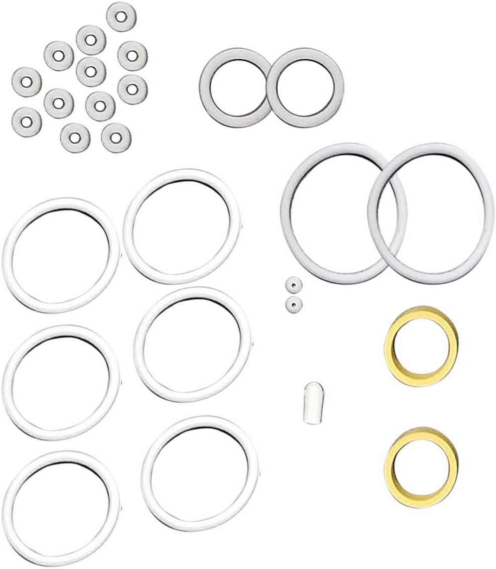 Game Room Guys 1977 Bally Captain Fantastic & Brown Dirt Cowboy (Home) Pinball White Rubber Ring Kit