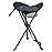 Portal Tall Folding Tripod Stool for Outdoor Camping Walking Hunting Hiking Fishing Travel, Support 225 lbs
