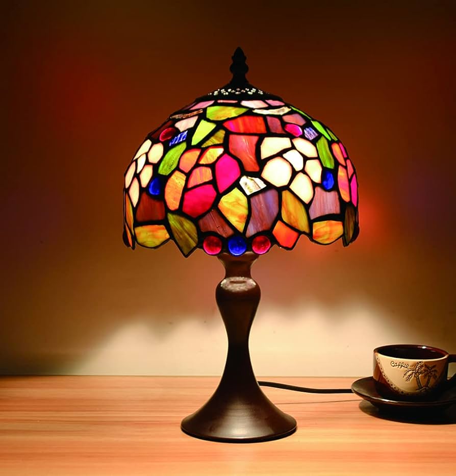 Stained glass Lamp & Light #10◇七色 ステンドグラス