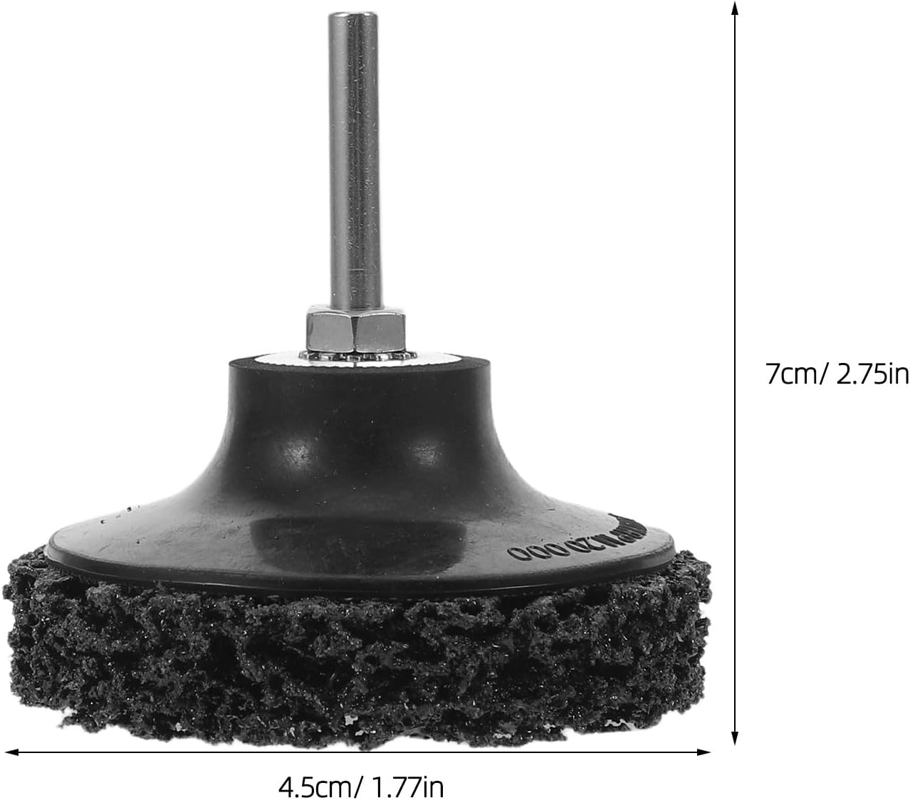 Wheel Stud Cleaner: Automotive Tire Buffing Wheel Tool - High-Performance Grinding Head for Rust Removal - Metal Vehicle Repair Kits