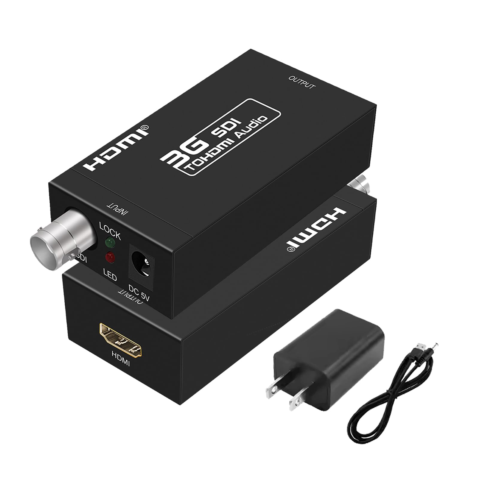 分配器・切替器 3G SDI to HDMI Audio Converter SDI to HDMI Converter Support 1080p HD-SDI/3G-SDI to Full HD Video