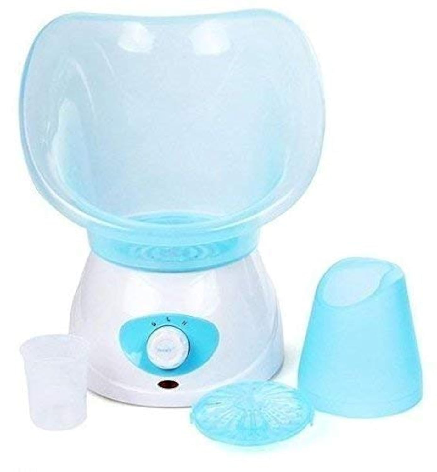 FABZONE Benice Electric Home Use 3 In 1 facial steamer Sauna Vaporizer machine Facial spa, Pores Cleaner Blue (Size - 23X19X20 CM)