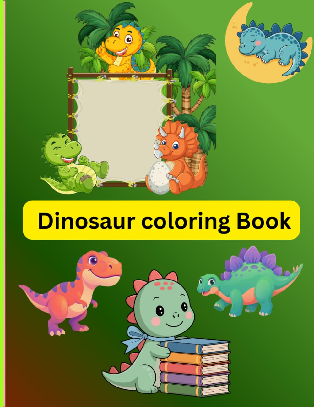 Dinosaur coloring book (Dinosaur coloring book adventures series)