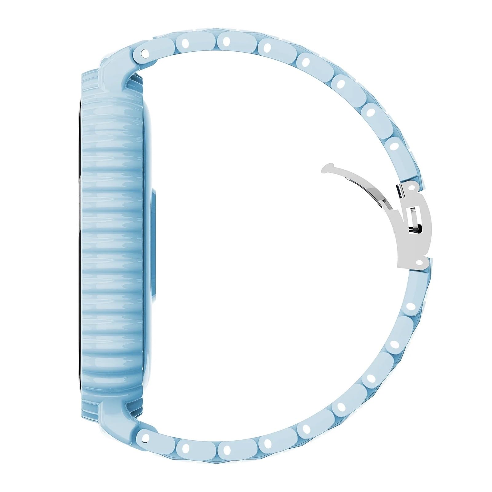 Przezroczysty plastikowy pasek do Xiaomi Mi Band 8 Sport PC opaska zastępcza bransoletka do smartwatcha MiBand 8 akcesoria
