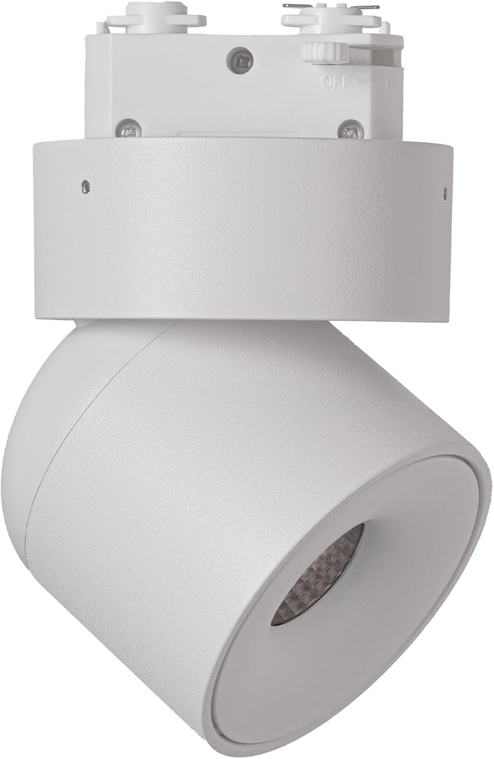 Aisilan Dimmable H Track Lighting Heads - Adjustable Tilt Angle, Aluminum LED Spotlight Fixture - CRI97 7W 3000K Warm White for Hallway, Gallery, Kitchen, Living Room Display