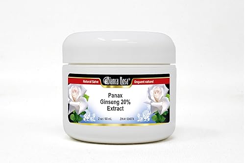 Miniatura 1 de Bianca Rosa Panax Ginseng 20% Extract Salve (2 oz, ZIN 524074) - Paquete de 2