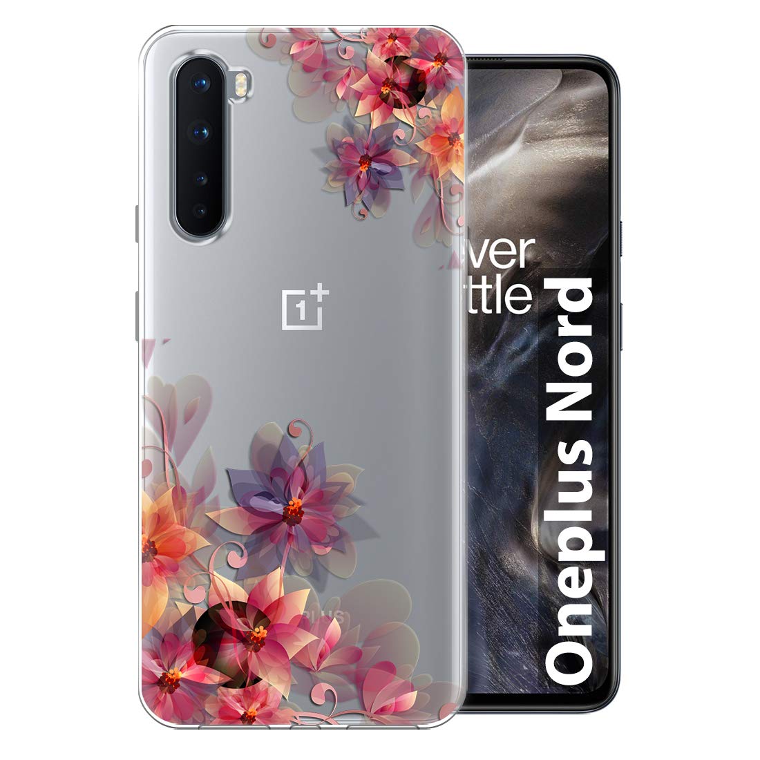 Fashionury Back Cover for OnePlus Nord(Silicone/Multi-Coloured) (B08HHJCR47) Amazon Price History, Amazon Price Tracker