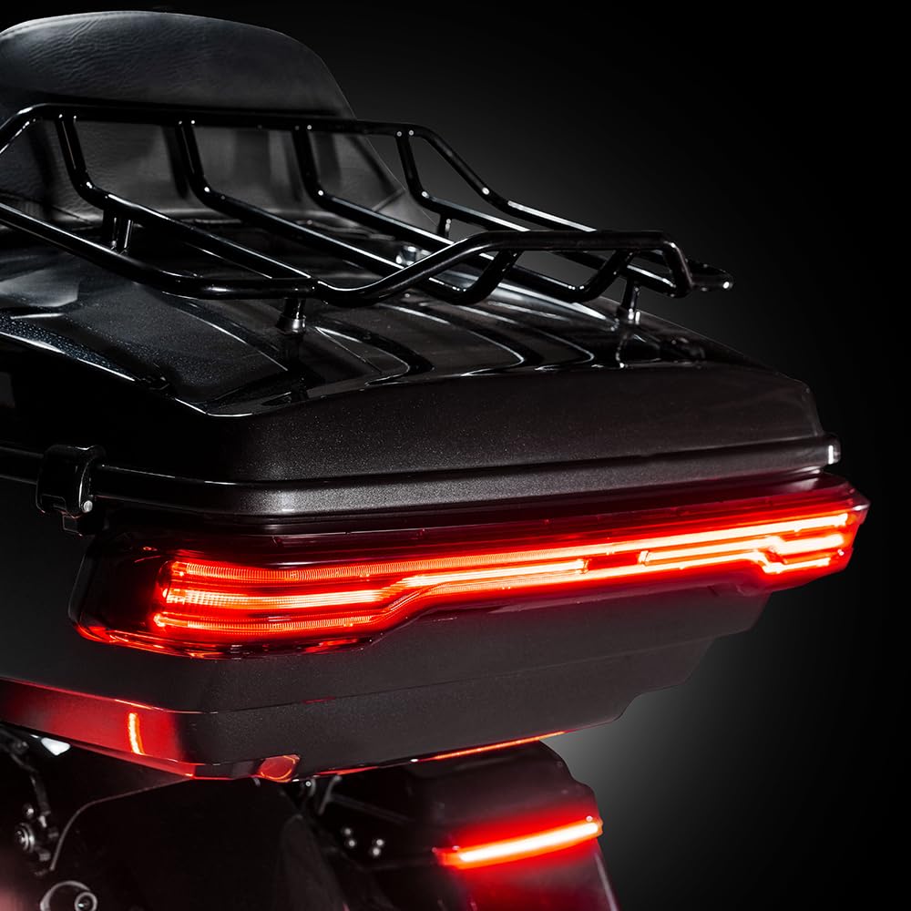 Advanblack Tour Trunk Pack Light Fit for 2014+ Harley Touring King