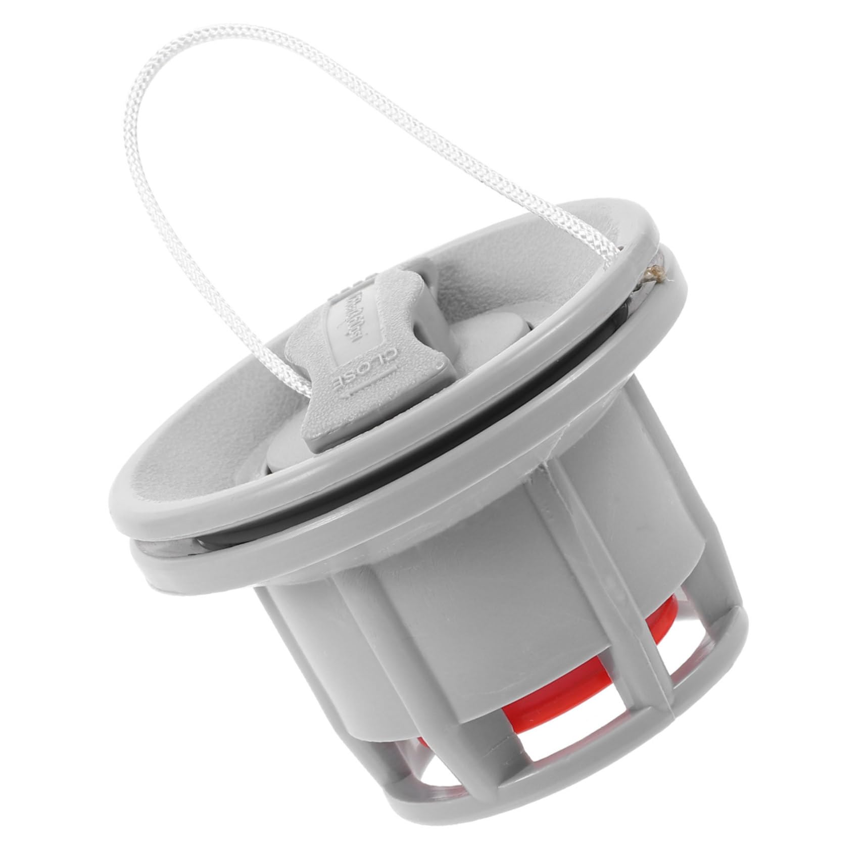 Yardwe Valvola Aria per Gommone Tubi Fluviali per Galleggianti Pesanti Gonfiabile Piscina Gommone Aria Drenare Valvola di Sfiato del Kayak Attacco Valvola Kayak Remare Grey Pom
